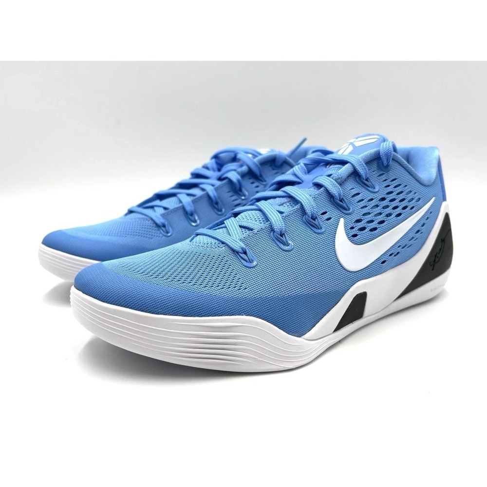 Nike Kobe IX 9 Elite Low EM TB P University Blue UNC IH5095-401 Men's Size 13.5